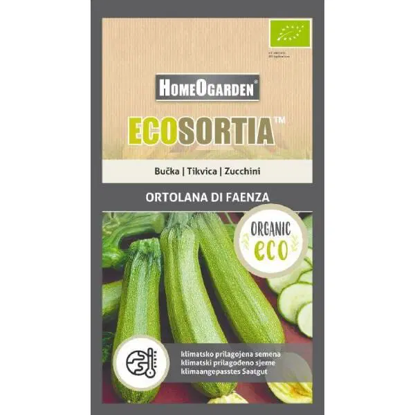 ORGANSKO SJEME ECOSORTIA TIKVICA ORTOLANO DI FAENZA