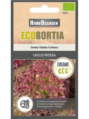 ORGANSKO SJEME ECOSORTIA SALATA LOLLO ROSSA